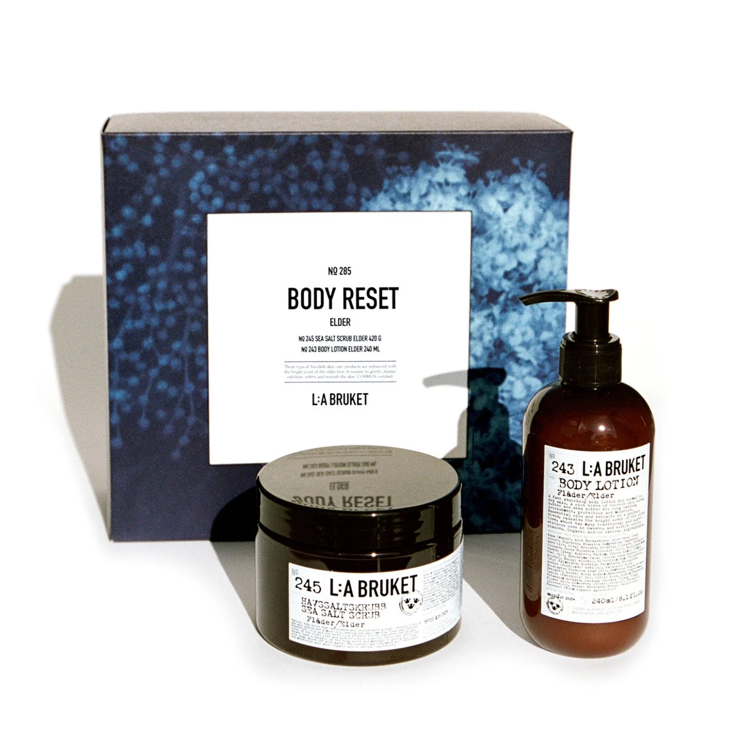 L:A Bruket Body Reset Elder Set Winter