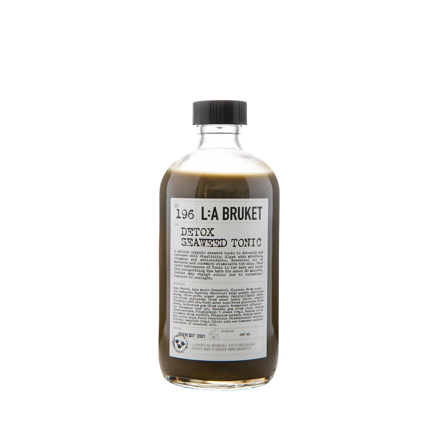 L:A Bruket Detox Seaweed Tonic 240 ml