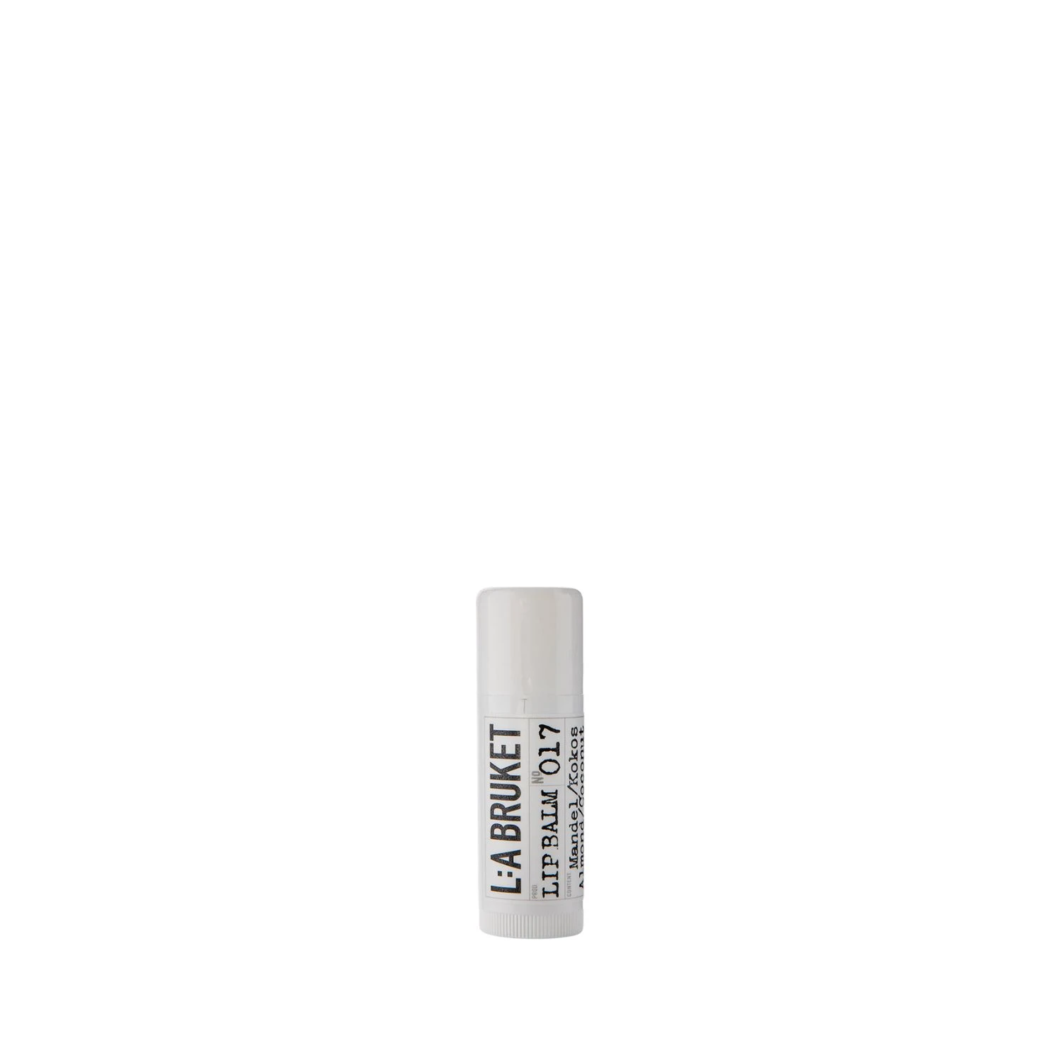 L:A Bruket Lip Balm No.17 Almond/Coconut