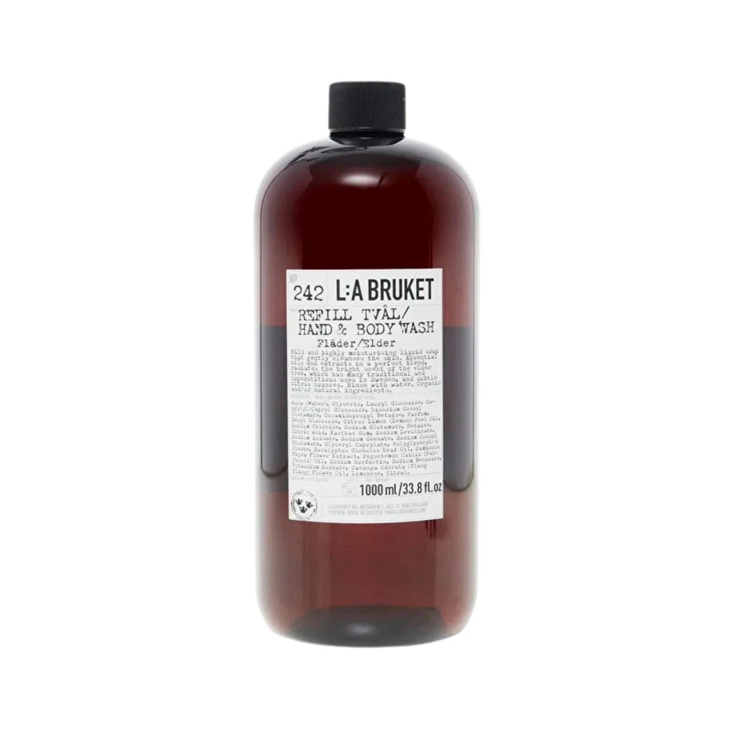 L:A Bruket Refill Hand & Body Elder 1000 ml
