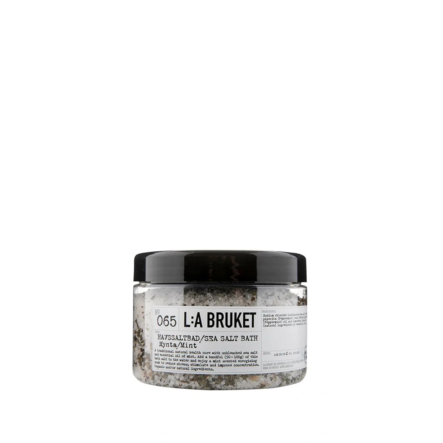 L:A Bruket Sea Salt Bath Mint 450 g