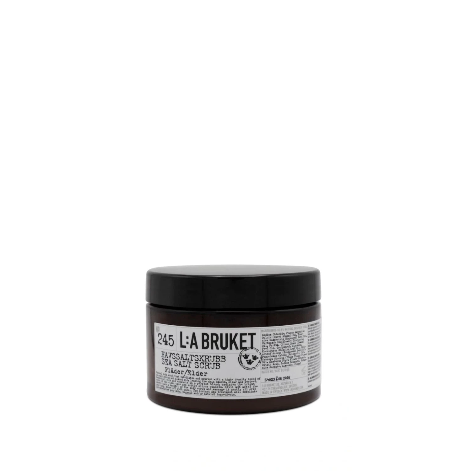 L:A Bruket Sea Salt Scrub Elder 420 g