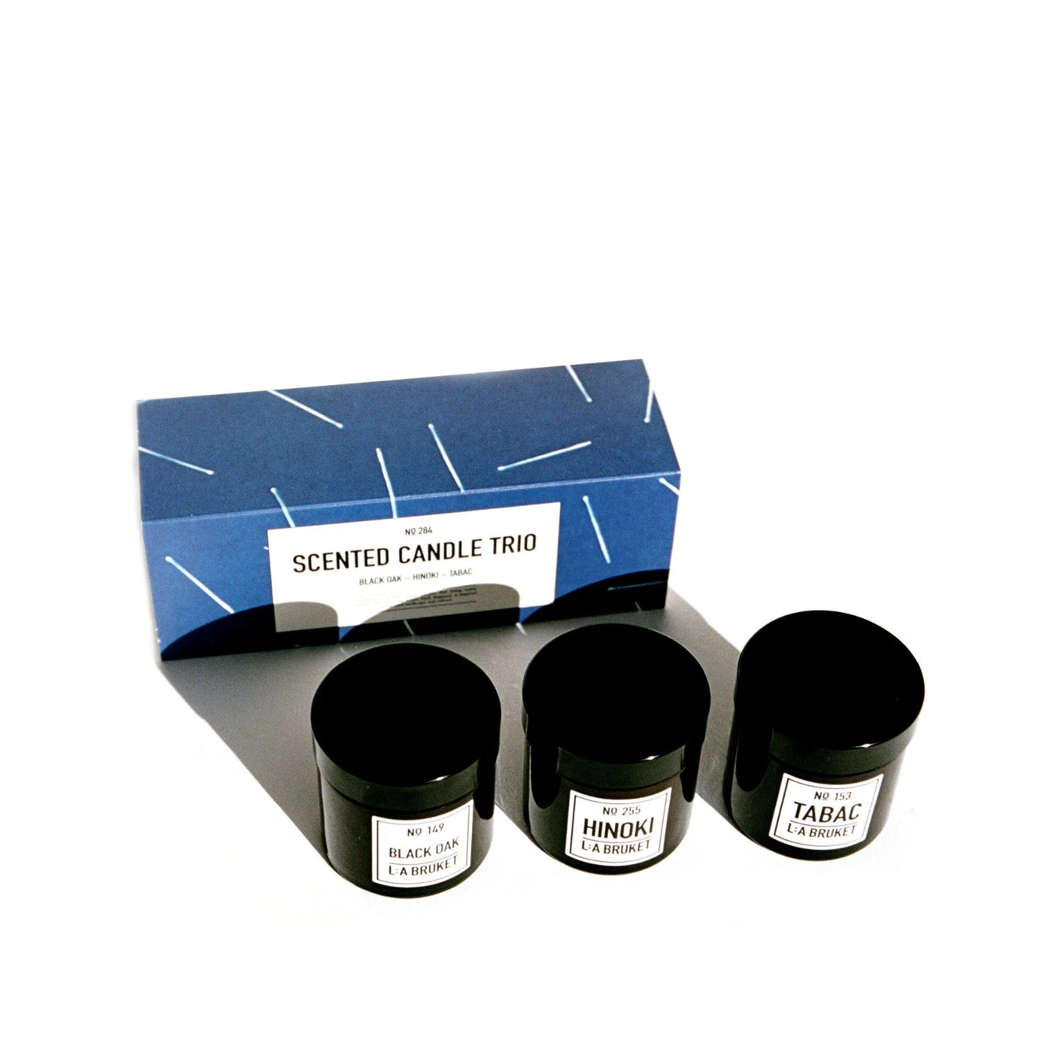 L:A Bruket Trio Of Candles 3*50 gr