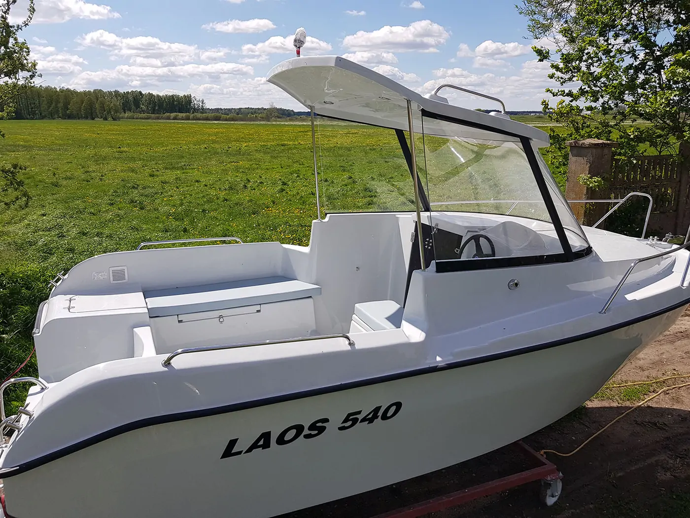 Laos 540 Pilothouse Kabinli Tekne – 21