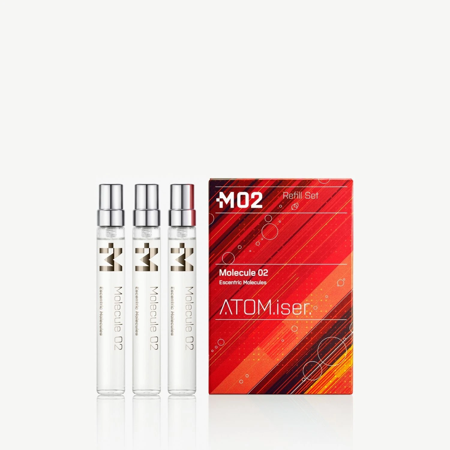 Escentric Molecules Molecule 02 ATOM.iser Set Refill Vials