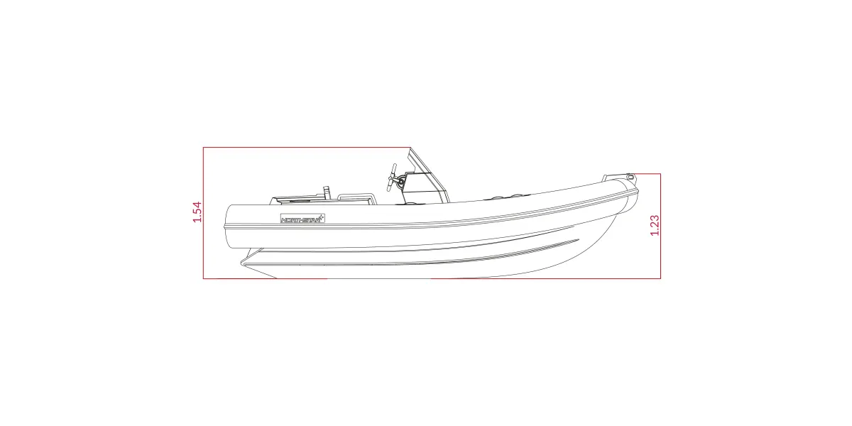 NorthStar Axis 4.8 ölçülü yan görünüm