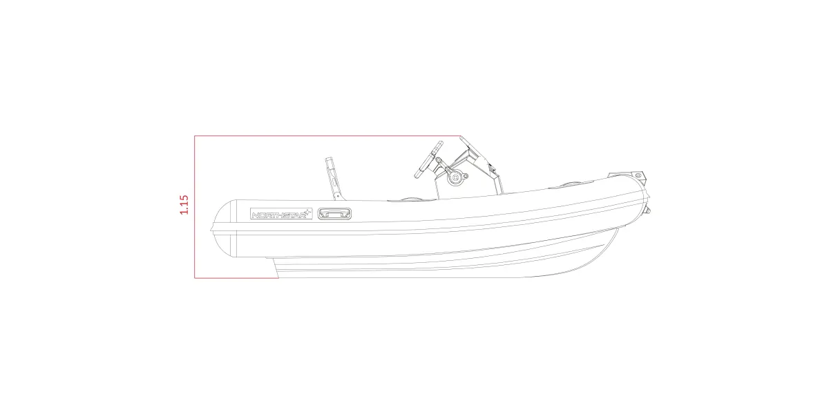 NorthStar Vega 3.2 ölçülü yan görünüm