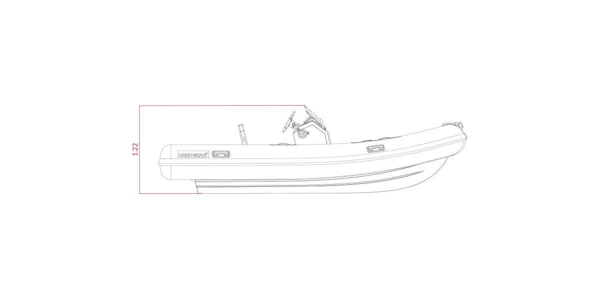 NorthStar Vega 4.2 ölçülü yan görünüm