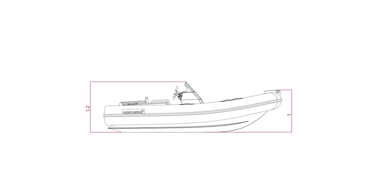 NorthStar Axis 4.2 ölçülü yan görünüm