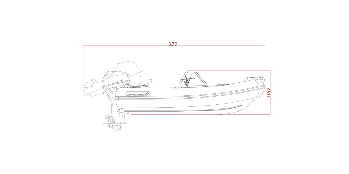 NorthStar Axis 3.1 ölçülü yan görünüm
