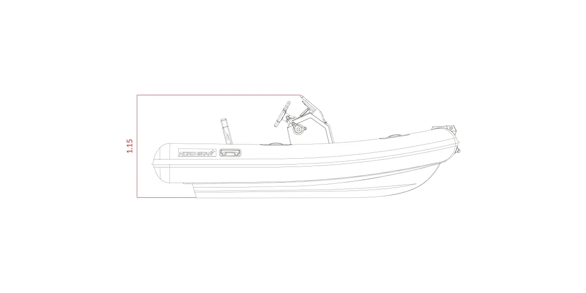 NorthStar Vega 3.5 ölçülü yan görünüm