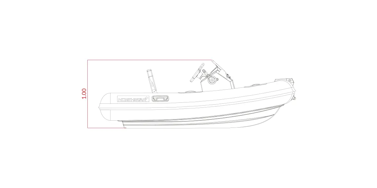 NorthStar Vega 2.9 ölçülü yan görünüm