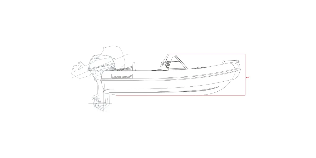 NorthStar Axis 3.8 ölçülü yan görünüm